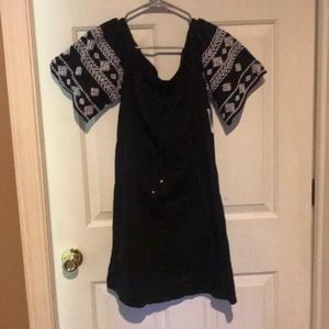 Off Shoulder, Bell Sleeve Dress